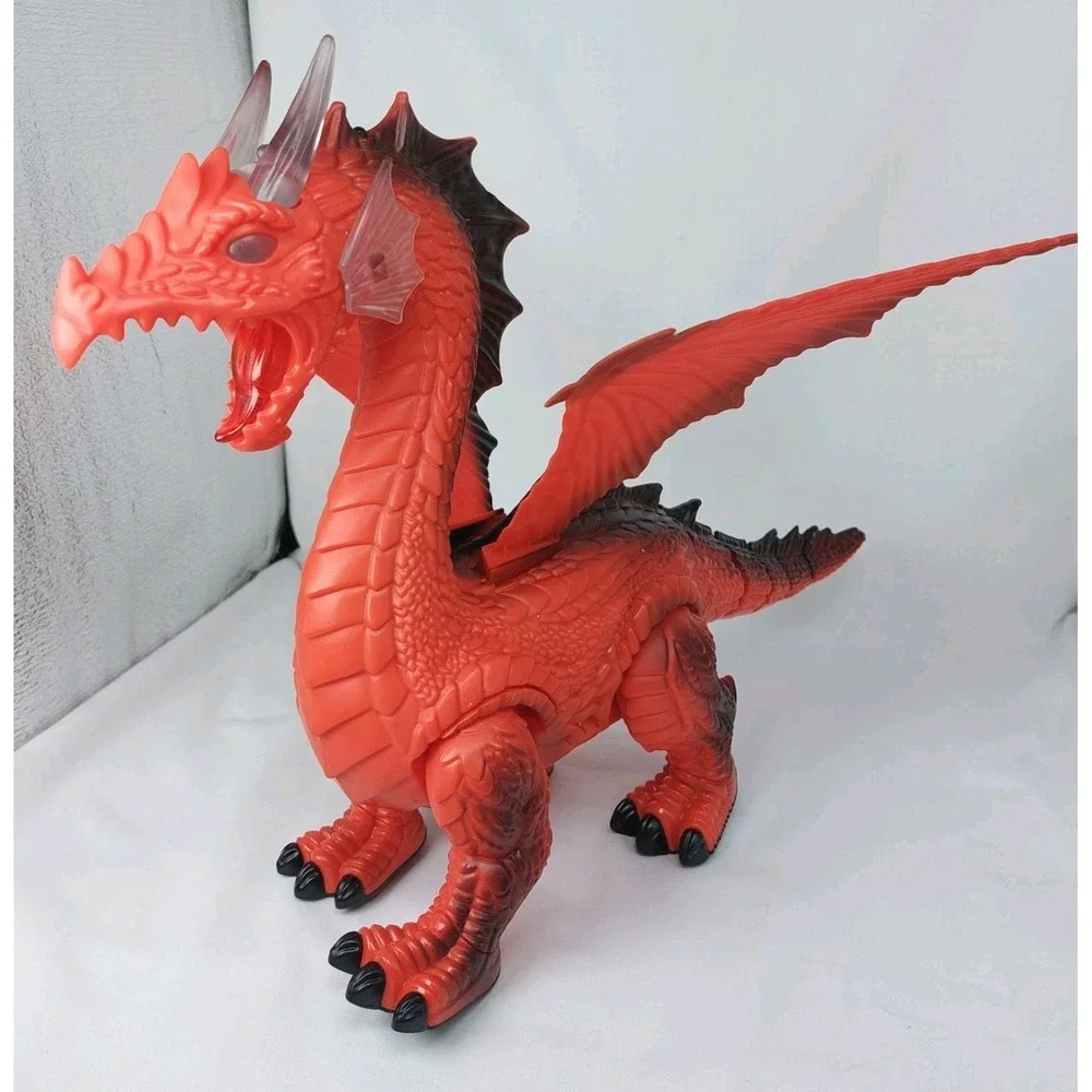 Discovery Toys Smolder the Fire‎ Breathing Dragon Lights Sound Tested *No Remote